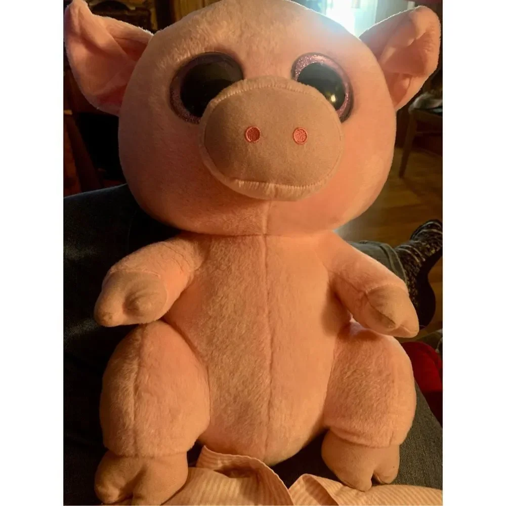 TY Beanie Baby Large Posey Pig